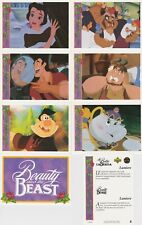 1992 BEAUTY AND THE BEAST COMPLETE BASIC TRADING CARD SET FROM ITALY (198 CARDS) picture
