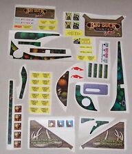 Stern Big Buck Hunter Pinball Machine Playfield Decal Set 802-5000-B2 NOS picture