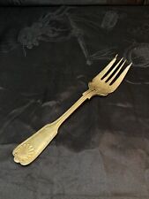 Antique EPNS A1 - 7” Worcester Silver Fork England Post Tariff Act 1890 picture