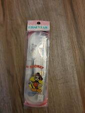 Vintage Set (2) of Disney Mickey Mouse & Minnie Childs Spoons Japan Stainless picture