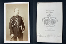 Franck, Paris, Military Officer Lieutenant Teacher École Saint-Cyr Vintage  picture