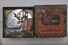 Vintage 1920s Kriss Kross Stropper Razor Blade Sharpener w/ Box, Papers & Manual picture