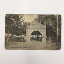 Real Photo Post Card GREENWOOD Cemetery Postmarked 1907 & Stamped Zanesville OH picture
