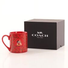 2023 Coach X Disney World Mickey Mouse Castle Mug w Coach Box Cup WDW BRAND NEW picture
