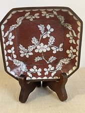 Vintage Chinese Cloisonne Plate/Trinket Dish 4