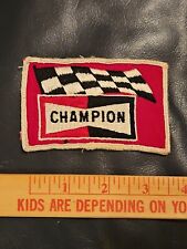 Vintage Champion Sparkplug Patch embroidered 2.5