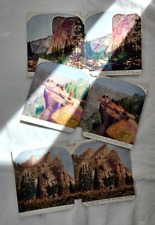3 Yosemite National Park Photos~Stereograph~3 Brother, Glacier Point, El Capiton picture