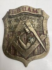 Vintage Junior Order United American Mechanics  Badge, Jr O.U.A.M. Emblem picture