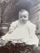 1890s HODSON Cabinet Card Portrait OF CHARLES SHANNON BLAKELY 6 M.O. SACRAMENTO picture