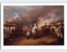Postcard Surrender of Lord Cornwallis by John Trumbull Yorktown Virginia USA picture