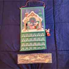 Avon Countdown to Christmas Advent Calendar WITH MOUSE Vintage 1987 Wall Hanging picture