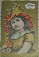 Victorian Trade Card MAISON DEMOREST Monthly Magazine 