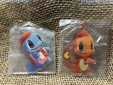 Pokemon Acrylic Charm Collection Squirtle Charmander Cafe Mix Lot picture