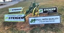Replica Steiger Tractor Vintage/Antique Style Advertising Signs picture