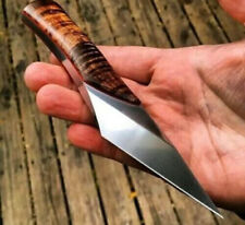 Handmade D2 Steel Blade, Wood Handle Kiridashi Knife, best for survival Knive picture