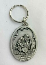 Vintage Gold Fever Catch It 1996 Pewter Keychain Siskiyou Buckle Co. U.S.A. picture