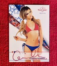 Cassie Cardelle 4th Of July 🇺🇸 Autograph Benchwarmer Card 🔥HOT Auto picture
