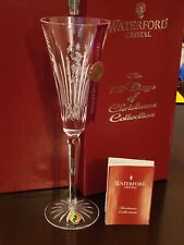 Waterford Crystal Flute 9 Ladies Dancing 9th Ed. 12 Days Of Christmas,Nice picture