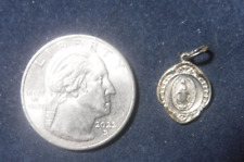 Petite Vintage Miraculous Medal Sterling Silver picture
