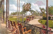 Chicago Beach Hotel Chicago Illinois Postcard old cars pm 1900's  picture