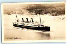 Vintage Postcard RPPC, CPSS Empress of Canada, 1926, Used picture