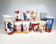 McDonald’s Paper Wax Cups 90s 2000s picture