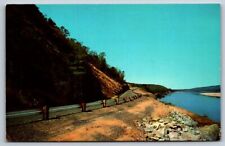 Postcard Chrome Arkansas River Dardanelle Bluffs picture