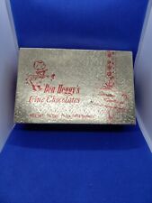 Vintage Ben Heggy's Cardboard Fine Chocolates Box Empty Christmas picture