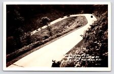 c1930s~Laurel Mountain East Foot~US 50~Macomber West Virginia WV~RPPC Postcard picture