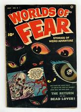Worlds of Fear #4 GD- 1.8 1952 picture