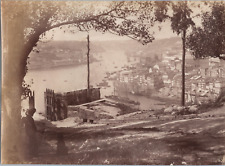 Portugal, Porto, Panorama with the Douro, Vintage Print, ca.1880 Vintage Print picture