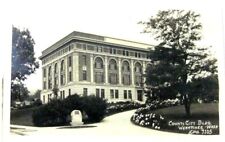1930s Wenatchee Washington Postcard RPPC County City Building Vintage WA picture