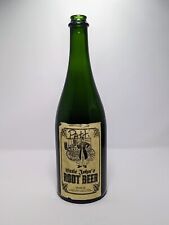 Vintage Collectible Little John’s Root Beer Rare,Green Bottle Kansas City Kansas picture