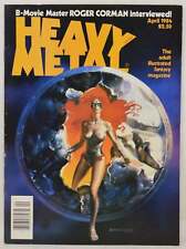 Heavy Metal Magazine Vol 8 1 April 1984 VG GGA Boris Vallejo Moebius Jeff Jones picture