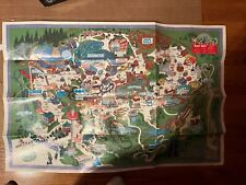 Six Flags Great America Amusement Park Souvenir Map 1994 Gurnee Illinois Rare picture