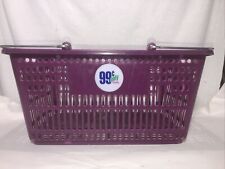 99 CENTS ONLY STORE - RARE Shopping HAND BASKET USED picture