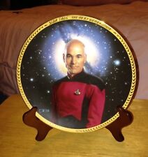 Captain Jean Luc Picard ST:TNG 5th Anniv Plate Tom Blackshear picture