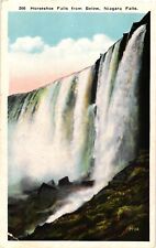 Postcard Horseshoe Falls Below Niagara Falls picture