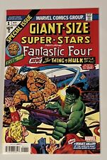 Giant-Size Super-Stars #1 Facsimile Edition (2024 Marvel Comics) Hulk v Thing NM picture