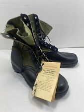 Vietnam Jungle Boots, 3rd Pattern with Vibram Sole 11W NOS 1966 date, 1 only picture