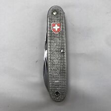 Vintage Silver Victorinox Pioneer Swiss Army Knife 93mm picture