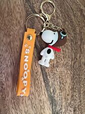 PEANUTS SNOOPY Red Baron KEYCHAIN - snoopy charm key ring holder picture