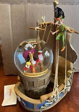 Disney Peter Pan’s Pirate Ship Showdown w/ Captain Hook Snow Globe/ Shake Globe picture