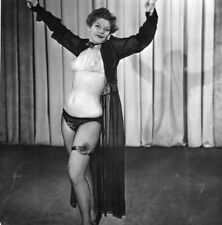 Vintage Photo 8.5x11   #24959 Lovely Burlesque Stripper picture