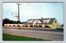 Columbiana OH-Ohio, Heck's Restaurant, Advertising, Vintage Postcard picture