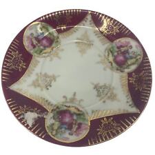 vintage Royal Sealy China Japan rare couple art gold trim bread dessert plate  picture