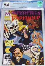 Darkhold: Pages from the Book of Sins #1 CGC 9.6 Poly-bagged Edition from 1992 picture