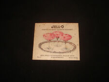 Antique Jell-O Jello Victorian Advertising Cookbook Recipes early 1900s picture