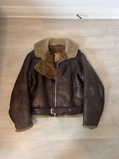 ww2  mid-late war raf british irvin flying jacket picture