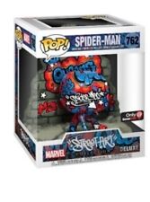 Funko Pop Spider-Man Street Art collection Deluxe #762 Game Stop Excl w. Protec picture